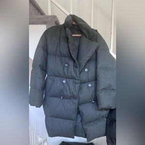 Polo by Ralph Lauren Gray Puffer Coat Jacket